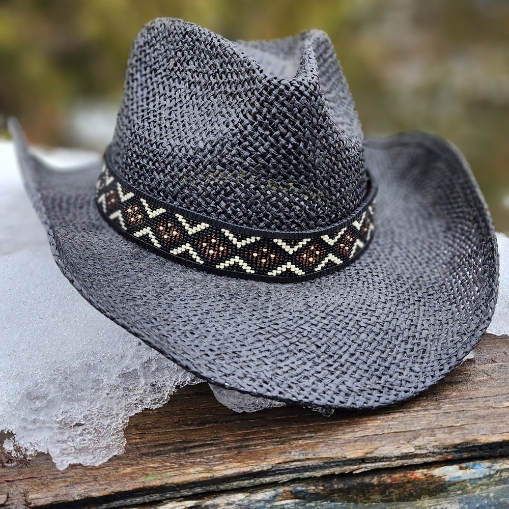 Beaded hatband